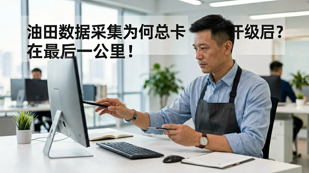 油田数据采集为何总卡在最后一公里
