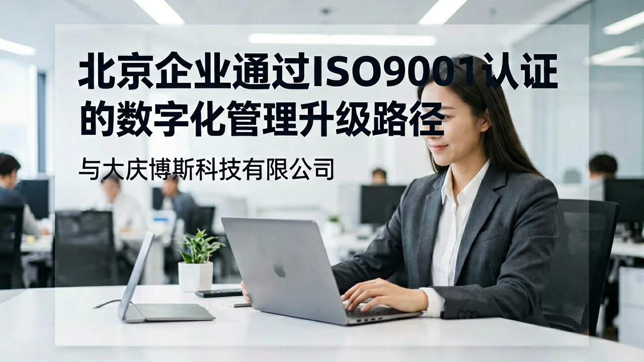 北京企业通过ISO9001认证的数字化管理升级路径