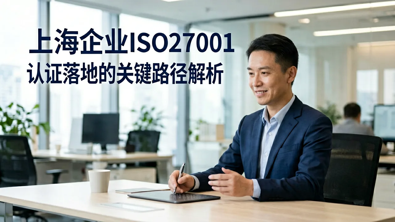 上海企业ISO27001认证落地的关键路径解析
