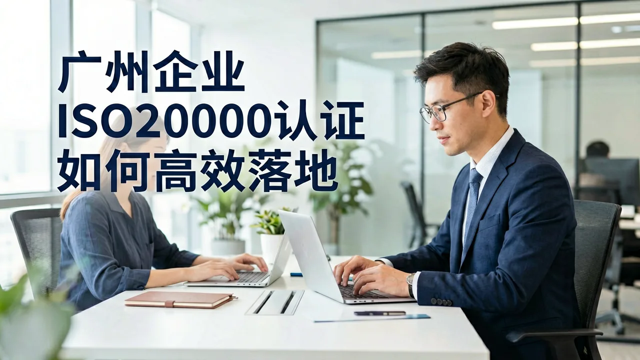 广州企业ISO20000认证如何高效落地