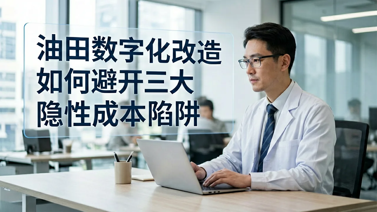 油田数字化改造如何避开三大隐性成本陷阱